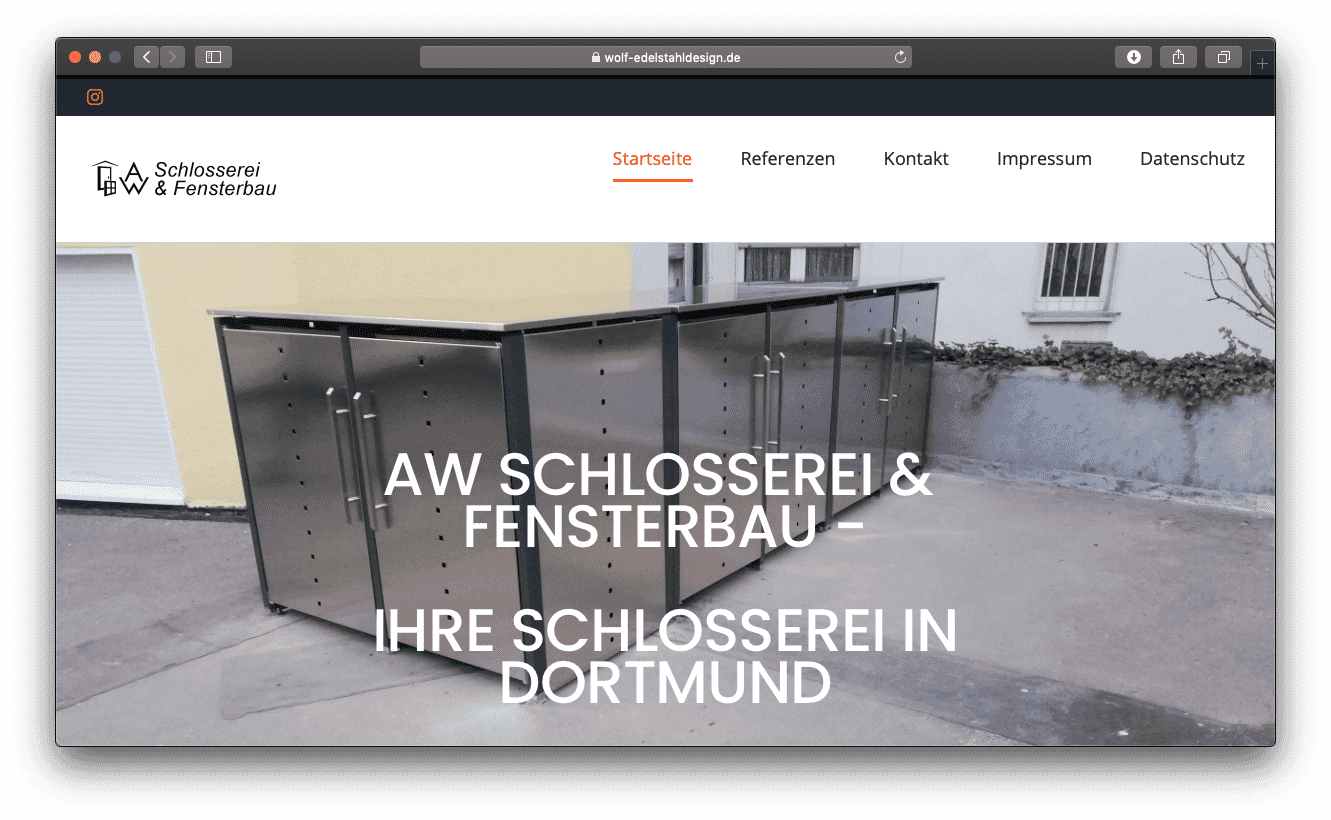 Schlosser webdesign
